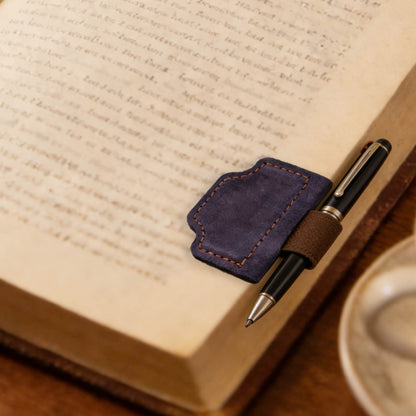 Magnetic Bookmark with Pen Clip