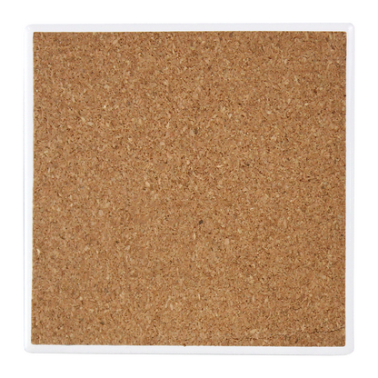 Square Sublimated Ceramic Coaster