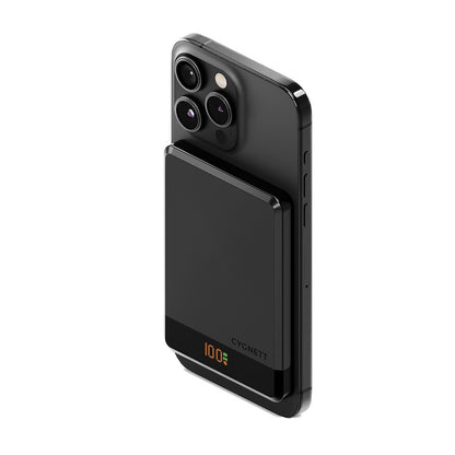 Cygnett MAGSLIM Magnetic Wireless Power Bank – 5K
