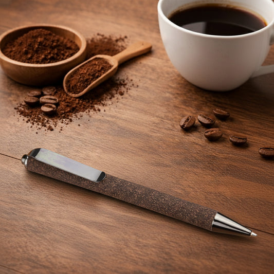 Coffee Grounds Pen