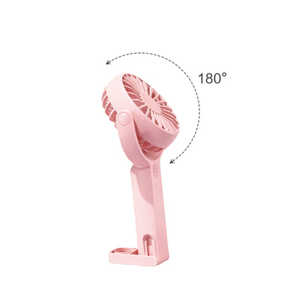 Hook Handheld Fan with 180° Adjustment Angle