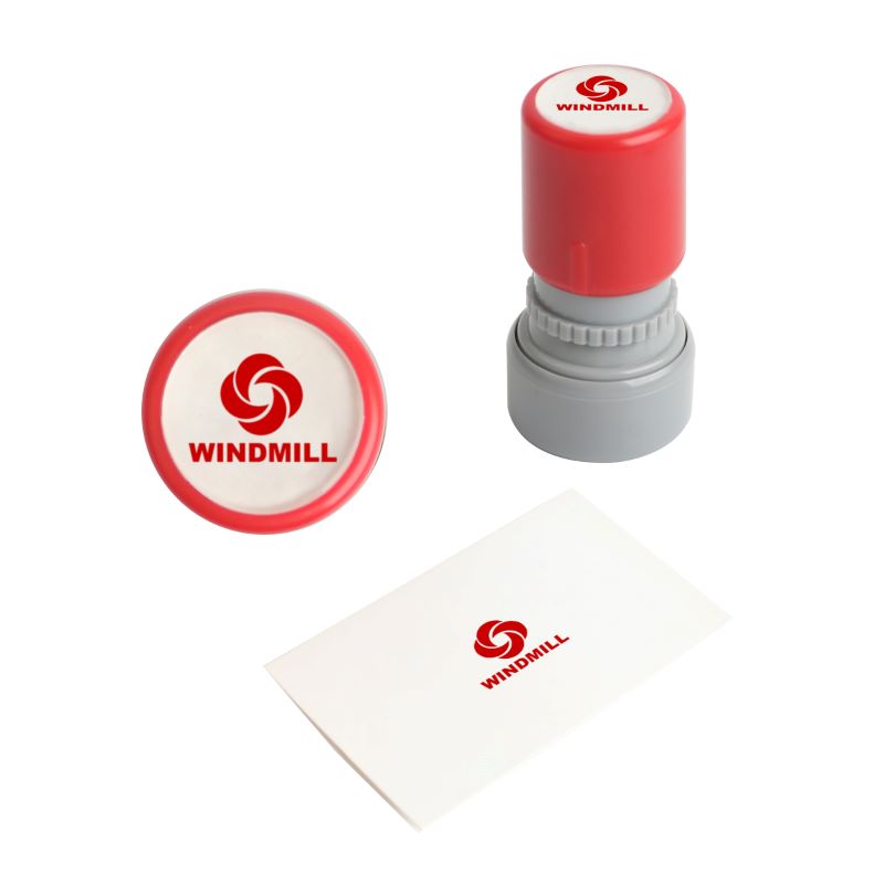 Coloured Round Stamp