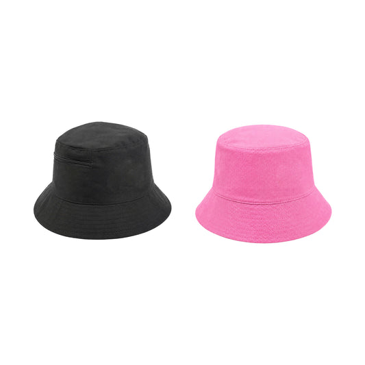 Bucket Hat with Card Pocket