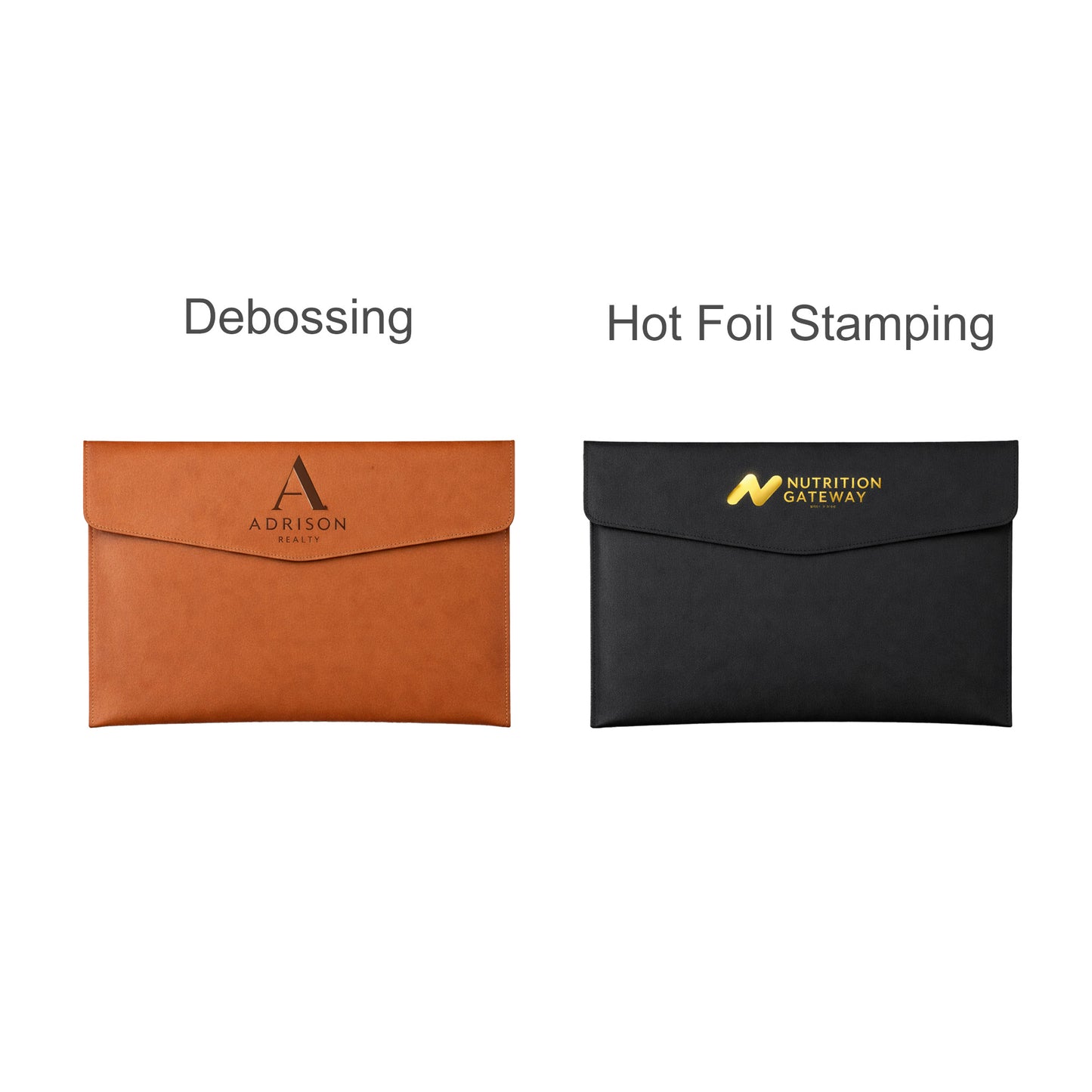 PU Leather A4 File Bag