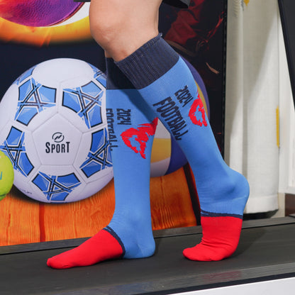 Knee High Custom Pattern Football Socks