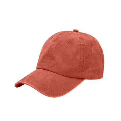 6 Panel Vintage Washed Baseball Cap