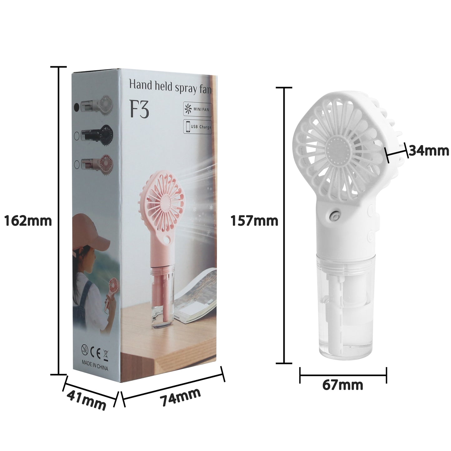Handheld Spray Fan