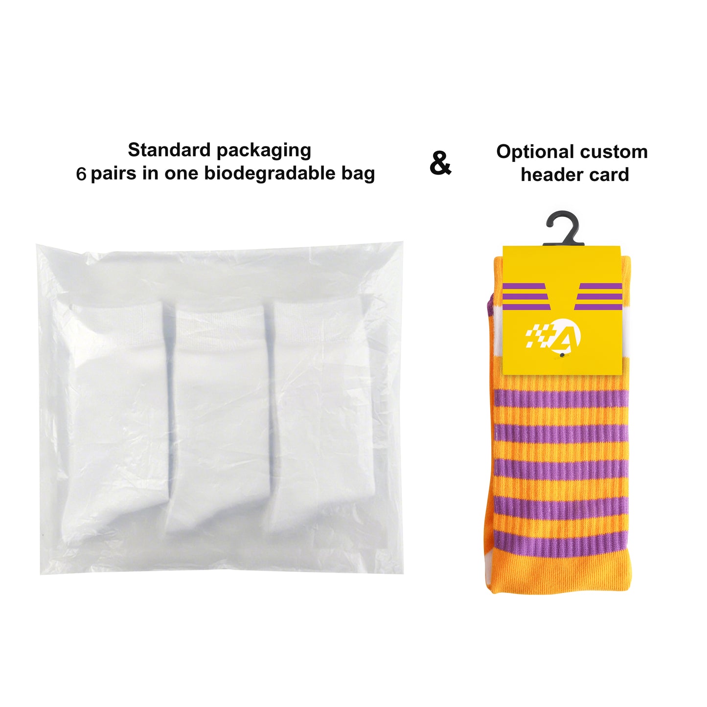 Premium Crew Woven Work Socks - With Towel Bottom