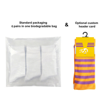Premium Crew Woven Work Socks - With Towel Bottom