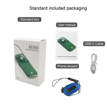 Folding Neck Fan With Phone Stand