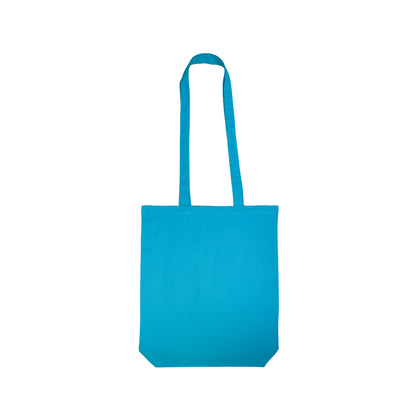 Coloured Cotton Long Handle Bag