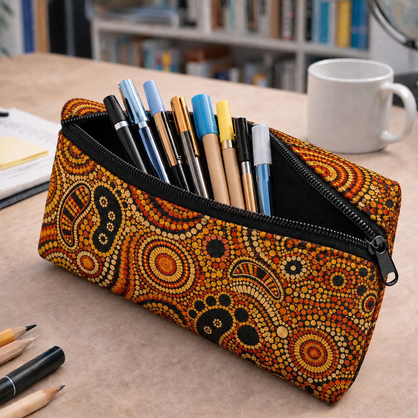 Small Neoprene Pencil Pouch