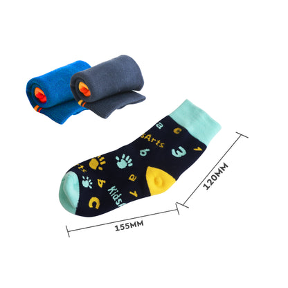 Crew Kids Thermal Custom Pattern Socks