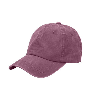 6 Panel Vintage Washed Baseball Cap