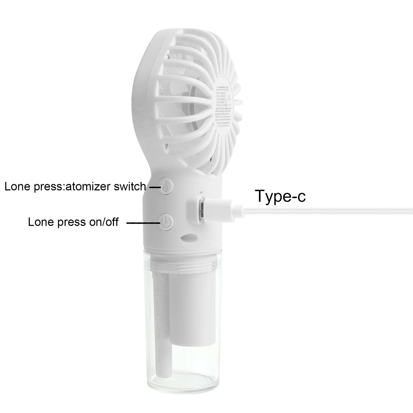 Handheld Spray Fan