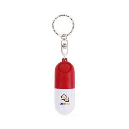 Pill Capsule Keychain