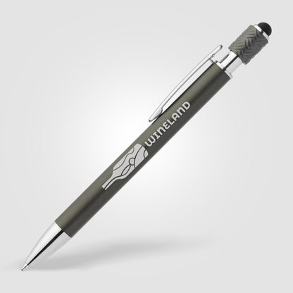 Wave Aluminum Spinner Stylus Pen