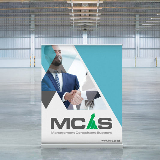 Luxury Pull Up Banner Wide