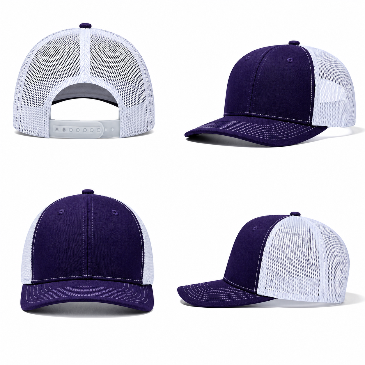 Cotton Mesh Trucker Caps