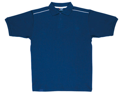 Men's / Unisex Cotton Pique Knit With Piping