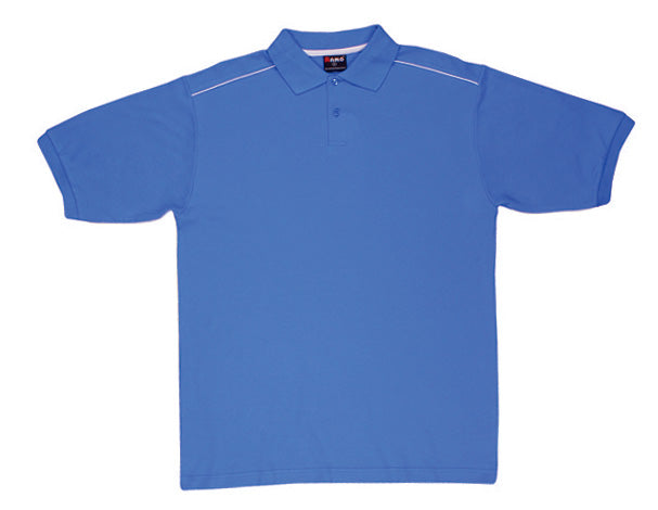 Men's / Unisex Cotton Pique Knit With Piping