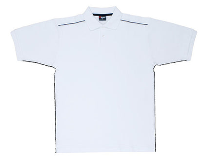 Men's / Unisex Cotton Pique Knit With Piping