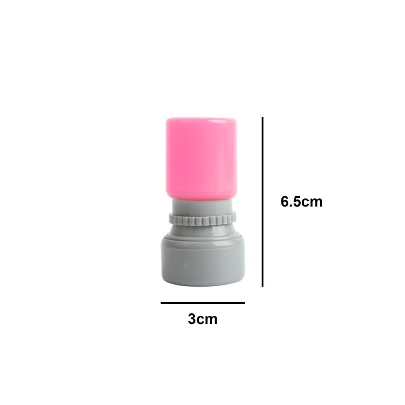 Coloured Round Stamp