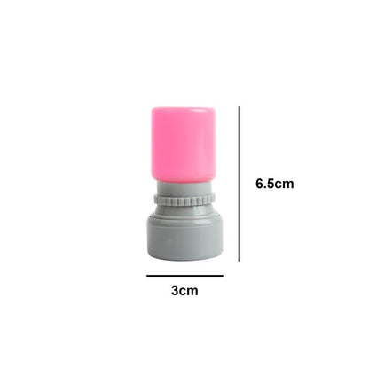 Coloured Round Stamp