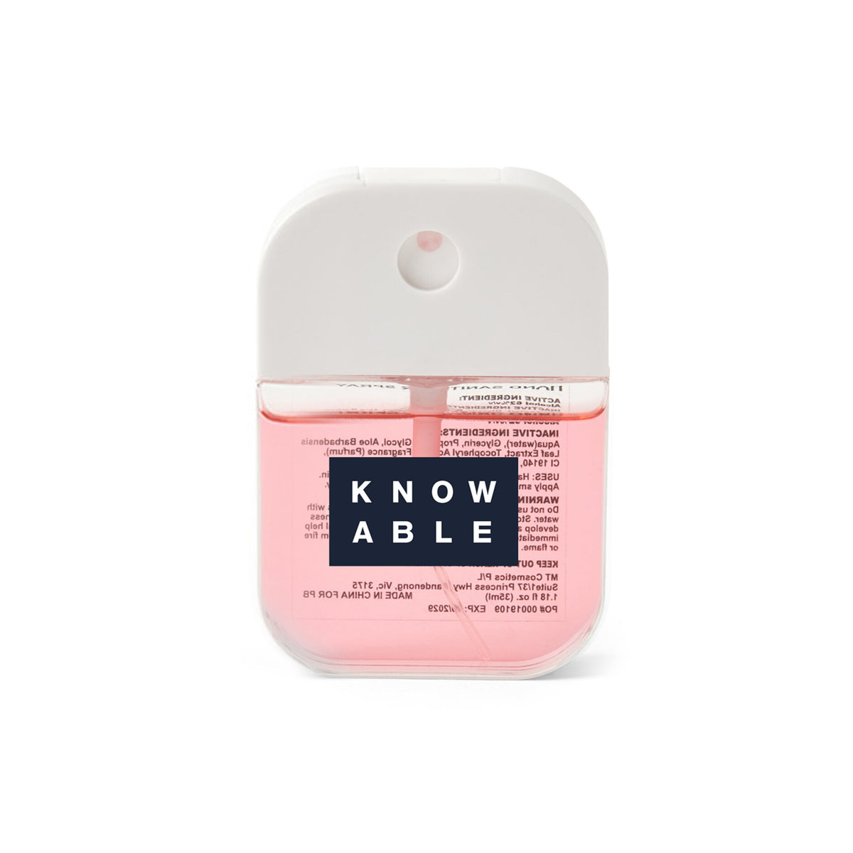 Scented 35ml Spray Sanitiser