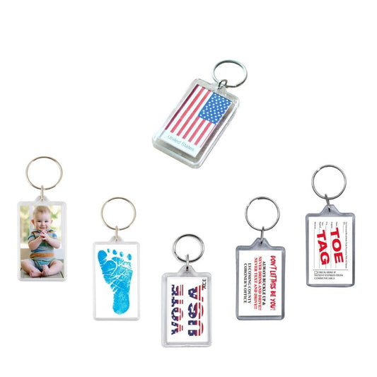 Economy Acrylic Keyring
