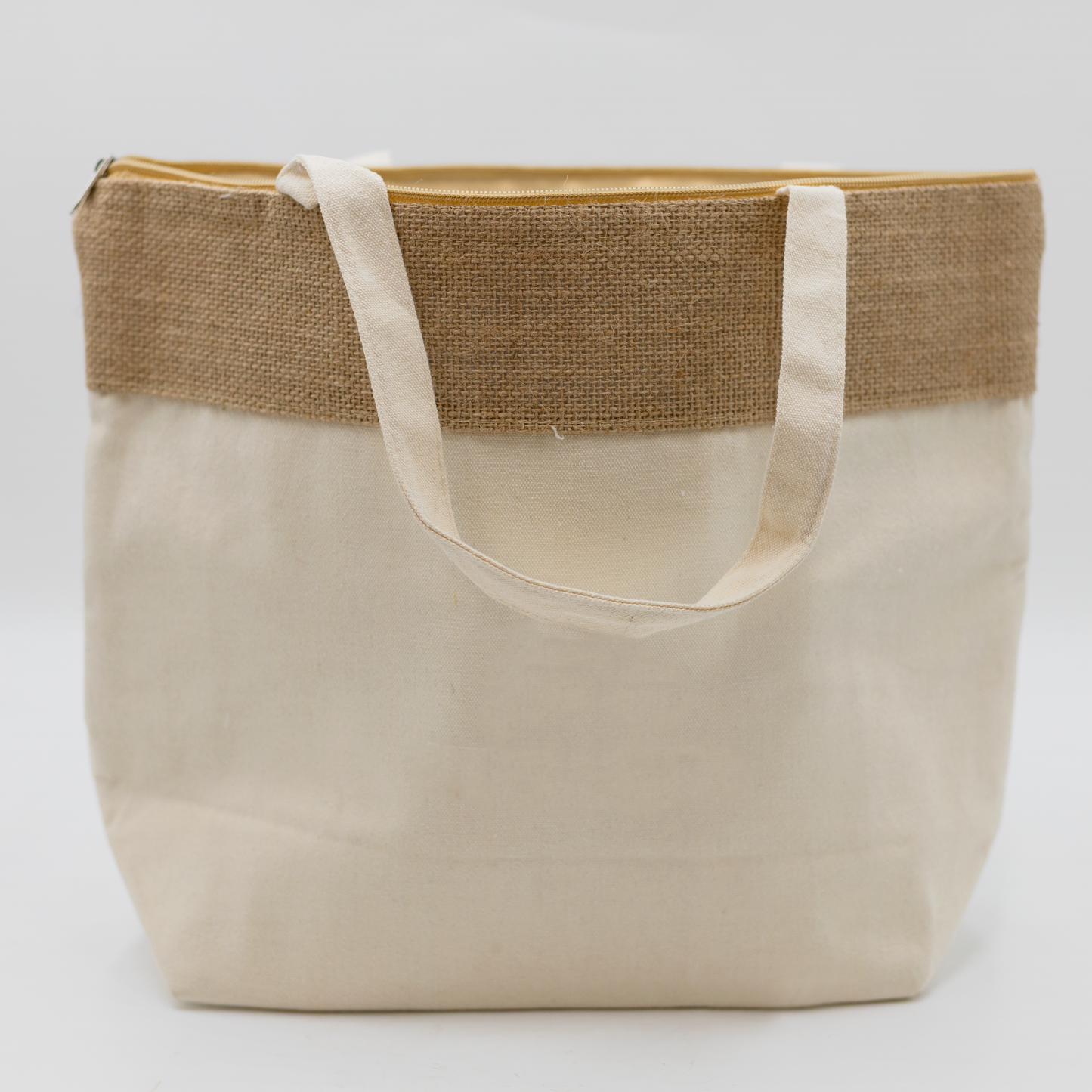 Brooke Jute and Cotton Cooler Bag
